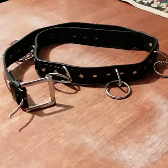 Leather Bondage belt - Picture 1 of 5